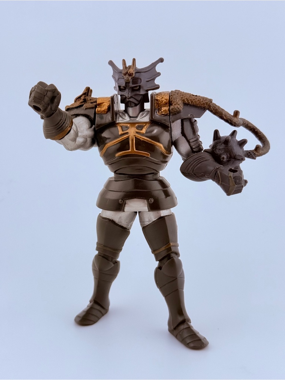Vintage 90s y2k Mighty Morphin Power Rangers Knasty Knight Action Figure toy